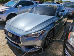 Salvage cars for sale at Riverview, FL auction: 2018 Infiniti Q60 Luxe 300