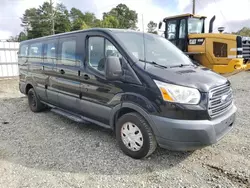 Salvage cars for sale at Mebane, NC auction: 2016 Ford Transit T-350