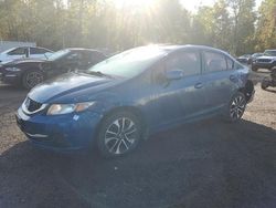 Salvage cars for sale from Copart Ontario Auction, ON: 2013 Honda Civic LX