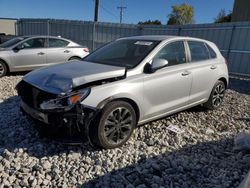 Salvage cars for sale at Wayland, MI auction: 2018 Hyundai Elantra GT