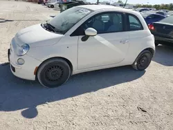 Salvage cars for sale at Indianapolis, IN auction: 2012 Fiat 500 POP