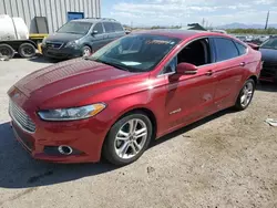 Salvage cars for sale at Tucson, AZ auction: 2015 Ford Fusion SE Hybrid