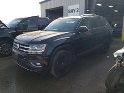 Volkswagen Atlas salvage cars for sale: 2019 Volkswagen Atlas SEL Premium