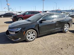 Salvage cars for sale at Greenwood, NE auction: 2015 Chrysler 200 Limited