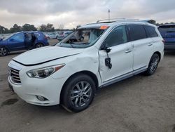 Salvage cars for sale at auction: 2014 Infiniti QX60