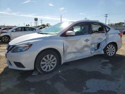 Nissan Sentra s salvage cars for sale: 2017 Nissan Sentra S