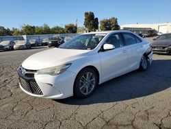 Salvage cars for sale at Martinez, CA auction: 2015 Toyota Camry LE