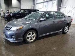 Salvage cars for sale from Copart Ham Lake, MN: 2011 Toyota Corolla Base