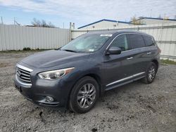 Salvage cars for sale at Albany, NY auction: 2014 Infiniti QX60