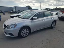 Salvage cars for sale at Orlando, FL auction: 2017 Nissan Sentra S