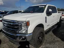 Salvage cars for sale at Riverview, FL auction: 2022 Ford F250 Super Duty