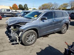 Toyota Highlander Vehiculos salvage en venta: 2018 Toyota Highlander SE