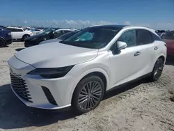 Salvage cars for sale from Copart Arcadia, FL: 2024 Lexus RX 350 Base