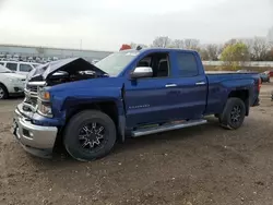 Salvage cars for sale at Davison, MI auction: 2014 Chevrolet Silverado K1500 LT