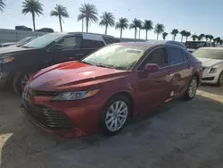 Carros salvage sin ofertas aún a la venta en subasta: 2019 Toyota Camry L