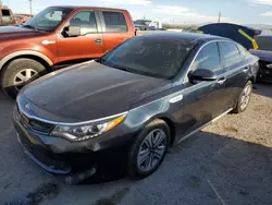 Salvage cars for sale at Tucson, AZ auction: 2017 KIA Optima Hybrid