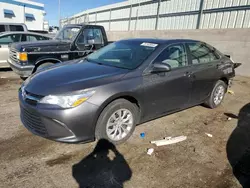 Toyota salvage cars for sale: 2017 Toyota Camry LE