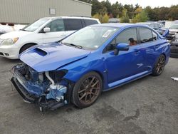 Salvage cars for sale at Exeter, RI auction: 2018 Subaru WRX Limited