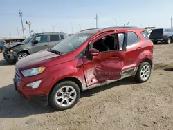 Ford Ecosport salvage cars for sale: 2018 Ford Ecosport SE