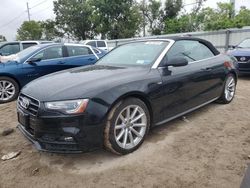 Salvage cars for sale at Riverview, FL auction: 2017 Audi A5 Sport