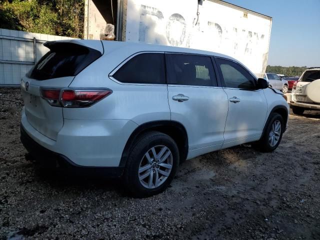 2016 Toyota Highlander LE