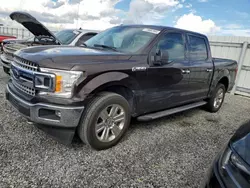 Flood-damaged cars for sale at auction: 2018 Ford F150 Supercrew