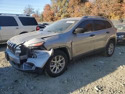 Salvage cars for sale at Waldorf, MD auction: 2015 Jeep Cherokee Latitude