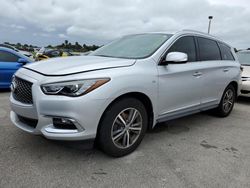 Salvage cars for sale at Riverview, FL auction: 2018 Infiniti QX60