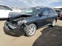 Salvage cars for sale at Brighton, CO auction: 2011 Lexus RX 350