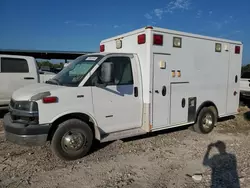 Chevrolet salvage cars for sale: 2010 Chevrolet Express G3500