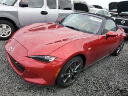 Salvage cars for sale at Riverview, FL auction: 2016 Mazda MX-5 Miata Grand Touring