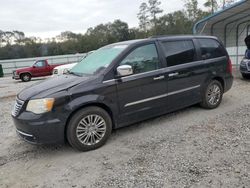 Salvage cars for sale at Augusta, GA auction: 2014 Chrysler Town & Country Touring L