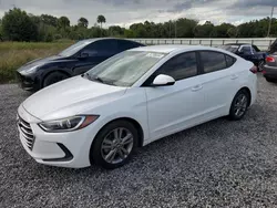 Salvage cars for sale at Riverview, FL auction: 2017 Hyundai Elantra SE