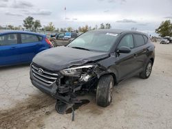 Salvage cars for sale at Dyer, IN auction: 2018 Hyundai Tucson SE