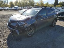 Vehiculos salvage en venta de Copart Portland, OR: 2017 Toyota Rav4 HV Limited