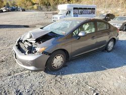 Honda Civic HF Vehiculos salvage en venta: 2012 Honda Civic HF