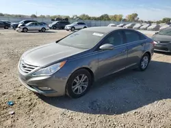 Salvage cars for sale at Kansas City, KS auction: 2013 Hyundai Sonata GLS