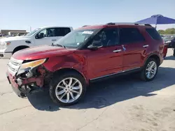 Salvage cars for sale at Grand Prairie, TX auction: 2013 Ford Explorer XLT