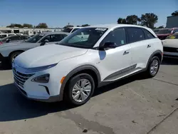 Salvage cars for sale at Sacramento, CA auction: 2021 Hyundai Nexo Blue