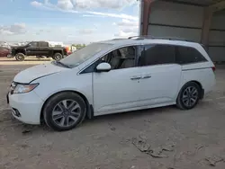 Salvage cars for sale at Houston, TX auction: 2014 Honda Odyssey Touring