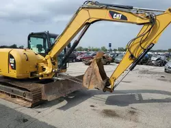 Salvage trucks for sale at Fort Wayne, IN auction: 2016 Caterpillar 308E2