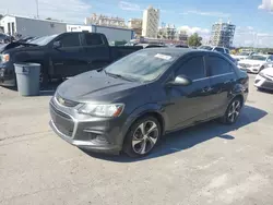 Chevrolet salvage cars for sale: 2018 Chevrolet Sonic Premier