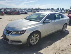 Chevrolet Impala lt Vehiculos salvage en venta: 2018 Chevrolet Impala LT