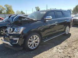 Ford salvage cars for sale: 2018 Ford Expedition Platinum