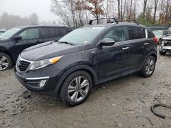 Salvage cars for sale at Candia, NH auction: 2014 KIA Sportage SX