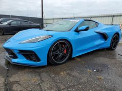 Salvage cars for sale at Woodhaven, MI auction: 2023 Chevrolet Corvette Stingray 2LT