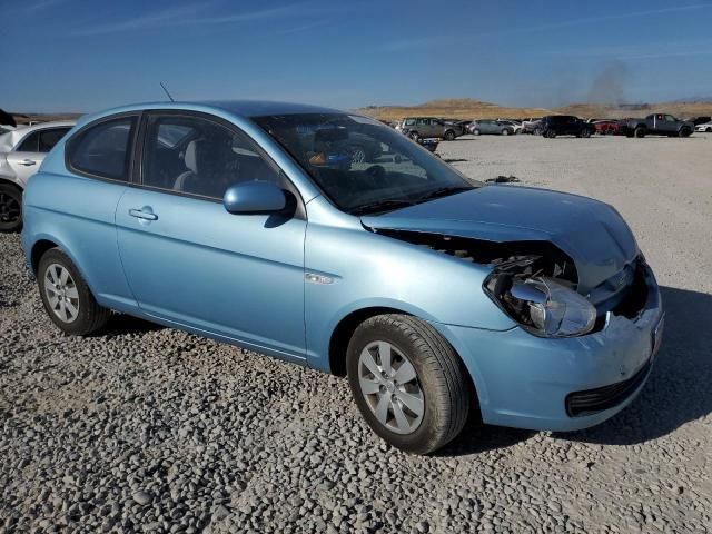 2010 Hyundai Accent Blue