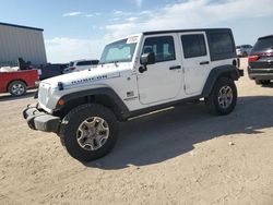 Salvage cars for sale from Copart Amarillo, TX: 2013 Jeep Wrangler Unlimited Rubicon