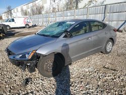 Salvage cars for sale at Franklin, WI auction: 2020 Hyundai Elantra SE