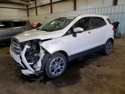 Salvage cars for sale at Lansing, MI auction: 2018 Ford Ecosport Titanium